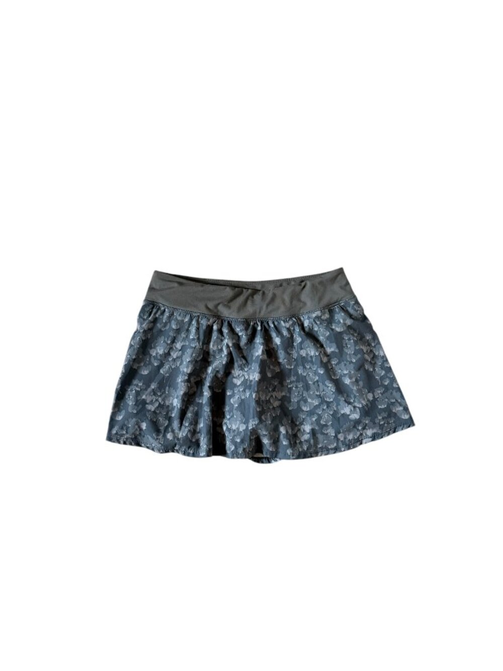 Zella Floral Print Athlectic Skort Green XL